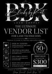 THE ULTIMATE VENDORS LIST