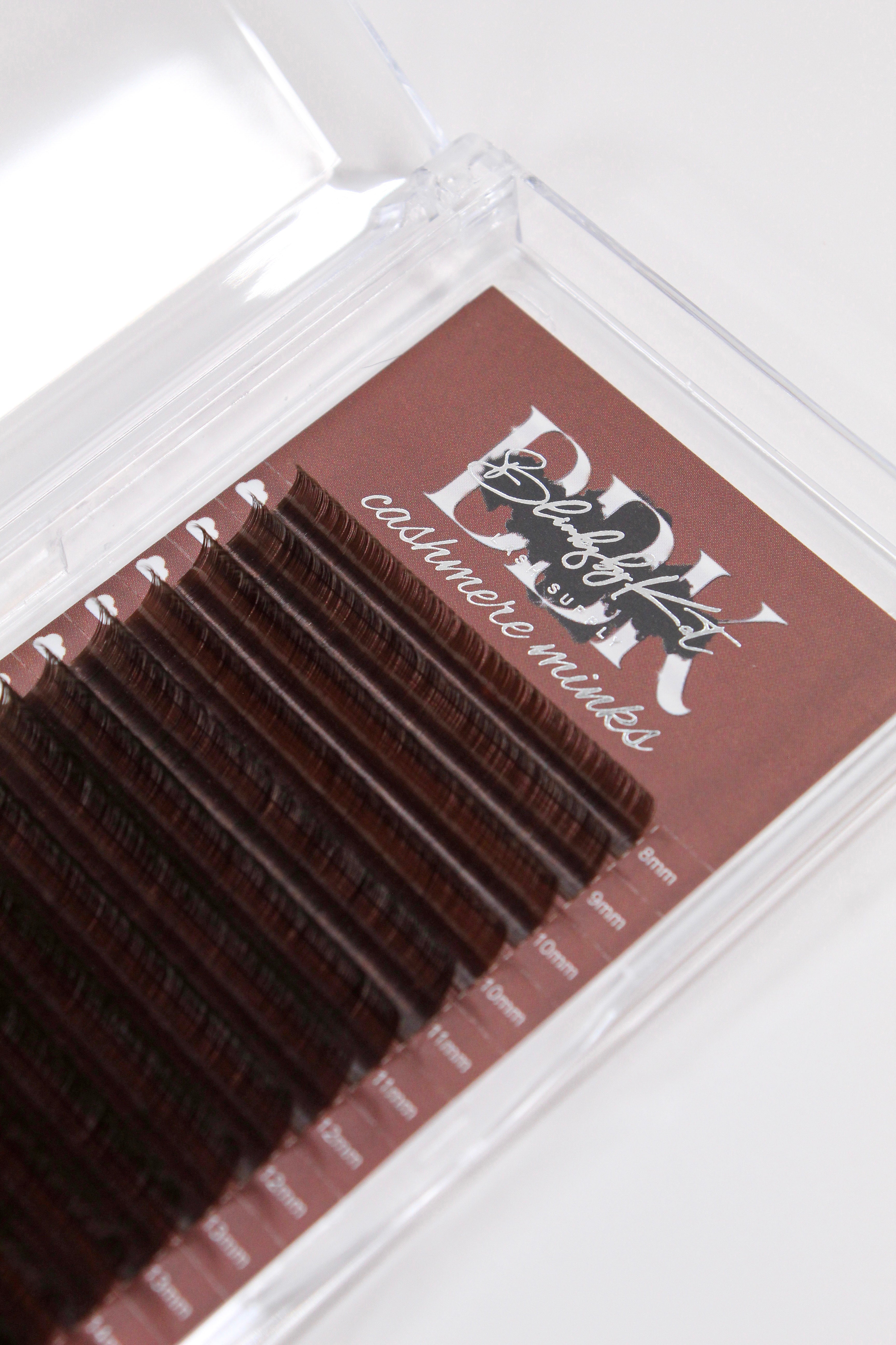 DARK BROWN CASHMERE MINK LASH TRAY