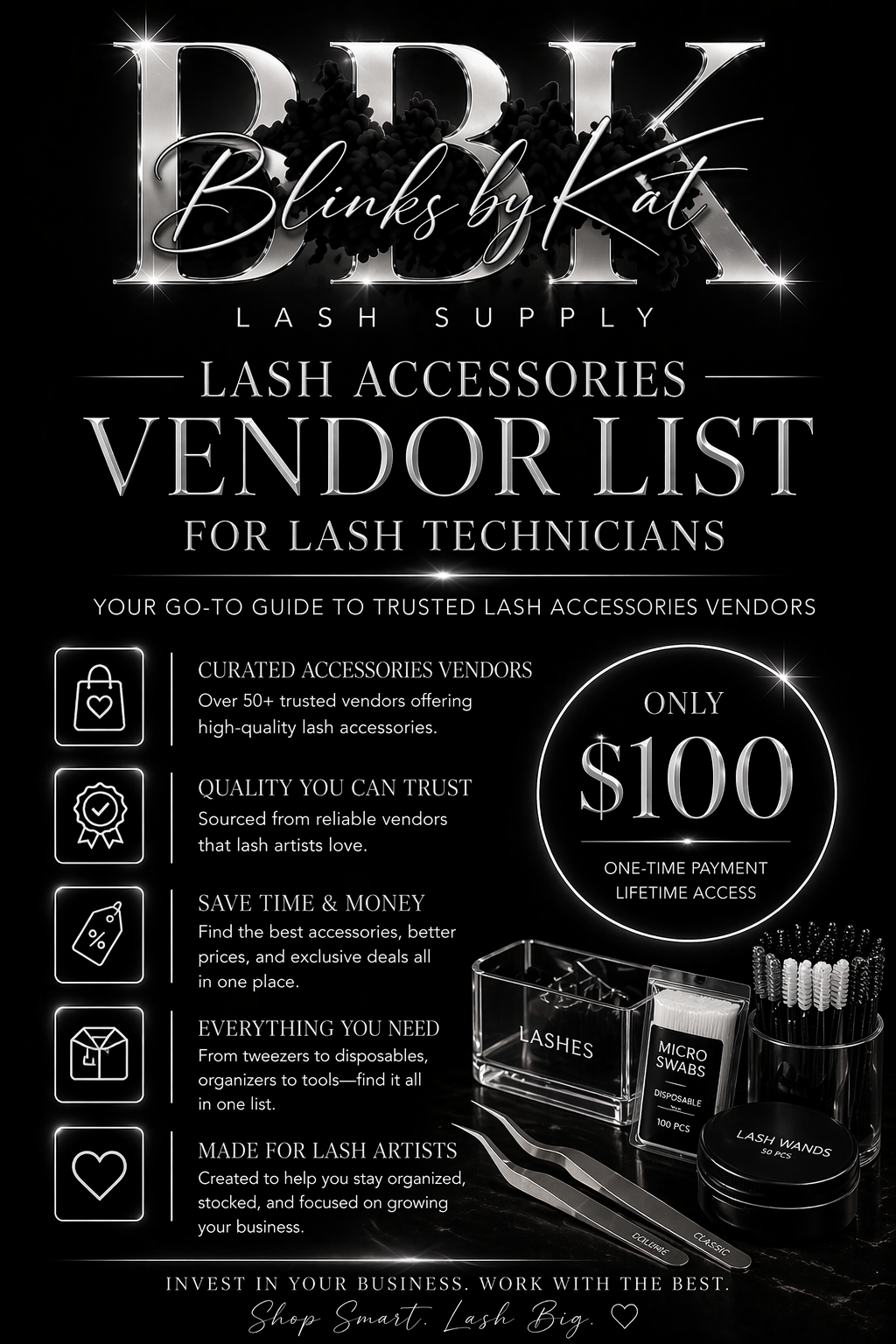 LASH ACCESSORIES VENDOR