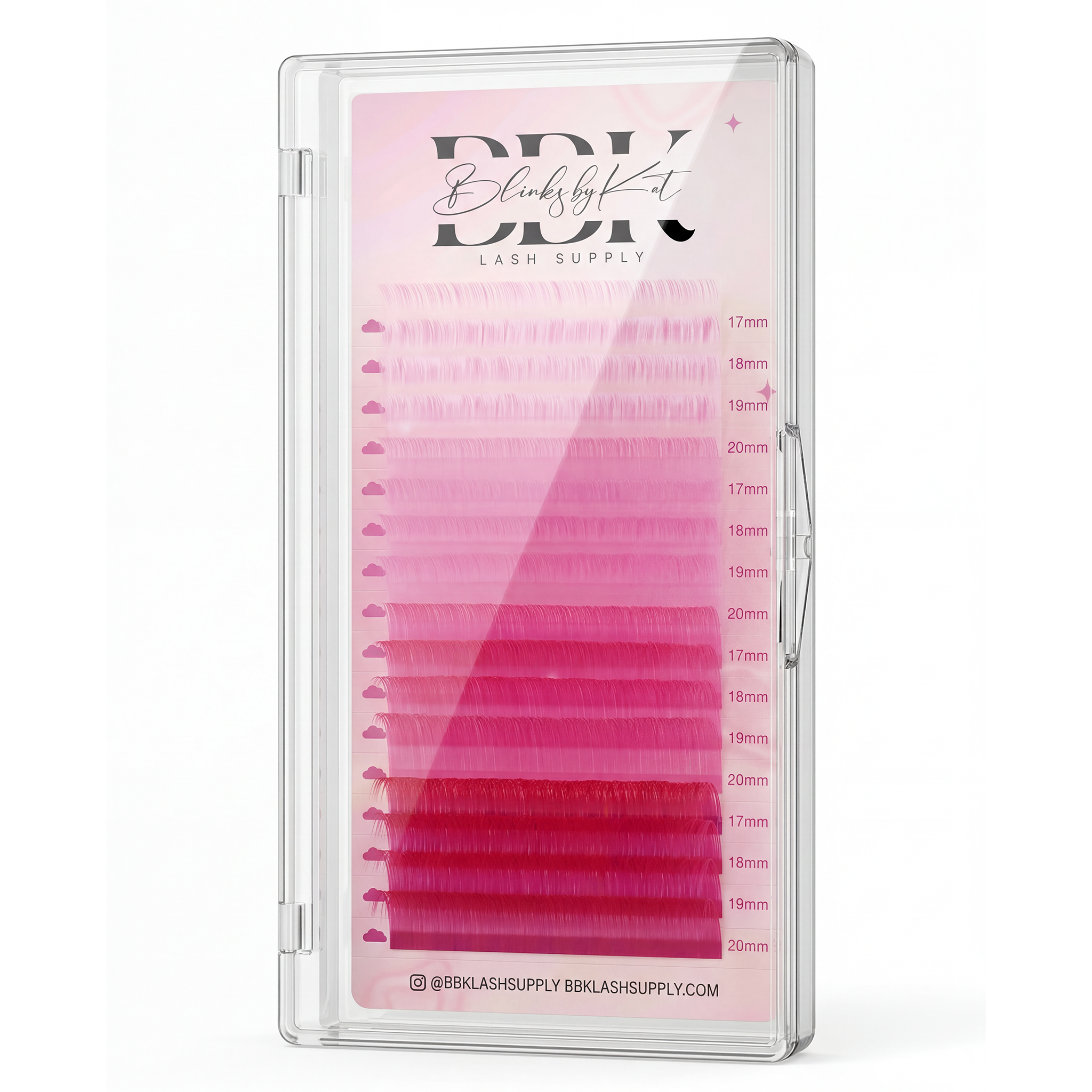 PINK OMBRÉ LASH TRAY