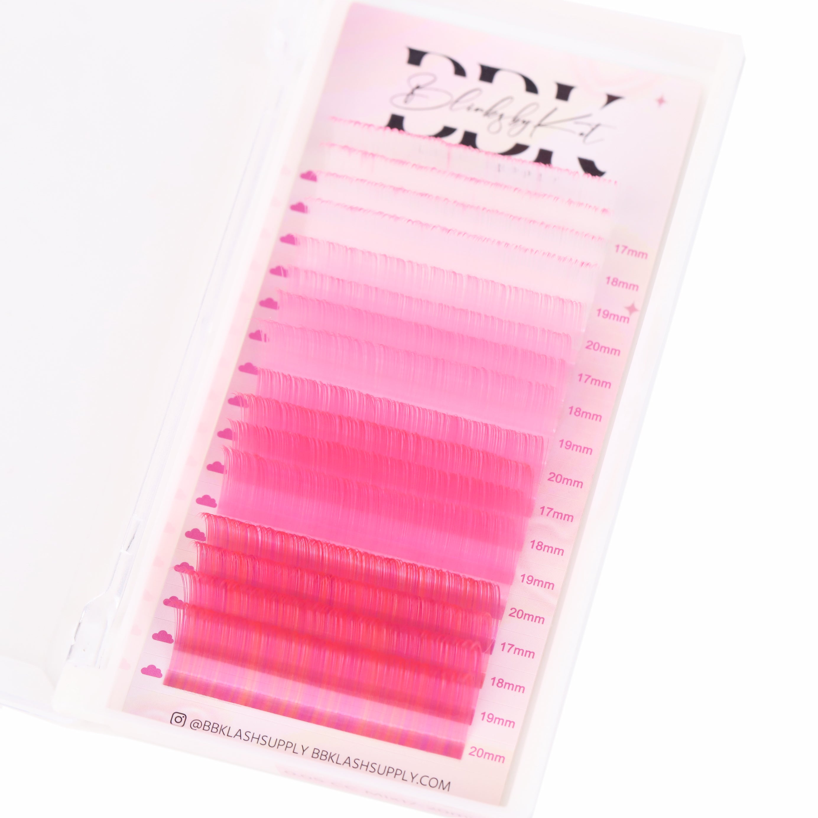 PINK OMBRÉ LASH TRAY
