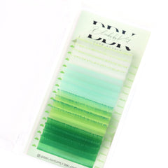 GREEN OMBRÉ LASH TRAY
