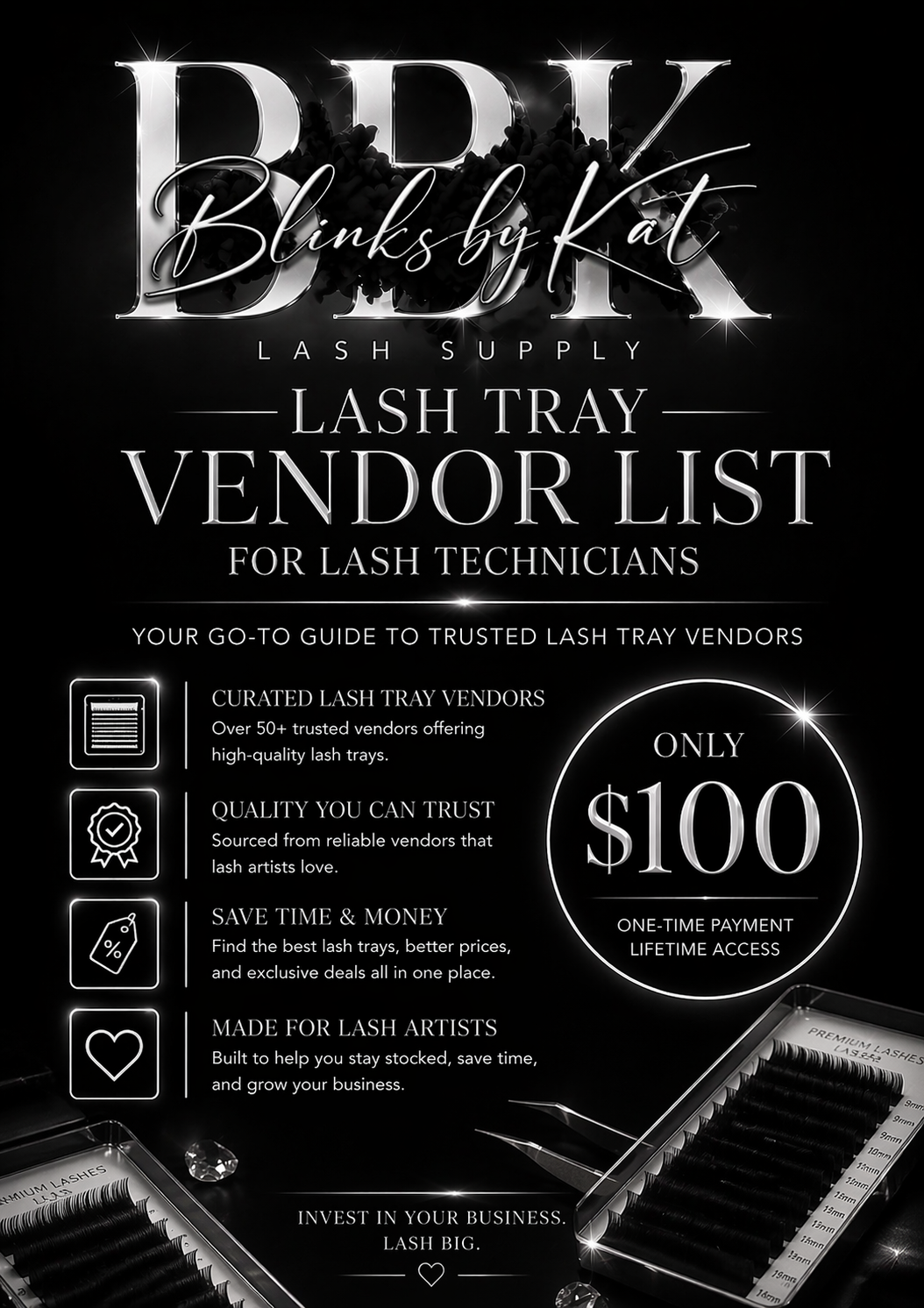 LASH TRAY VENDOR
